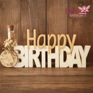 3D Druck „Happy Birthday“ - Geldgeschenk