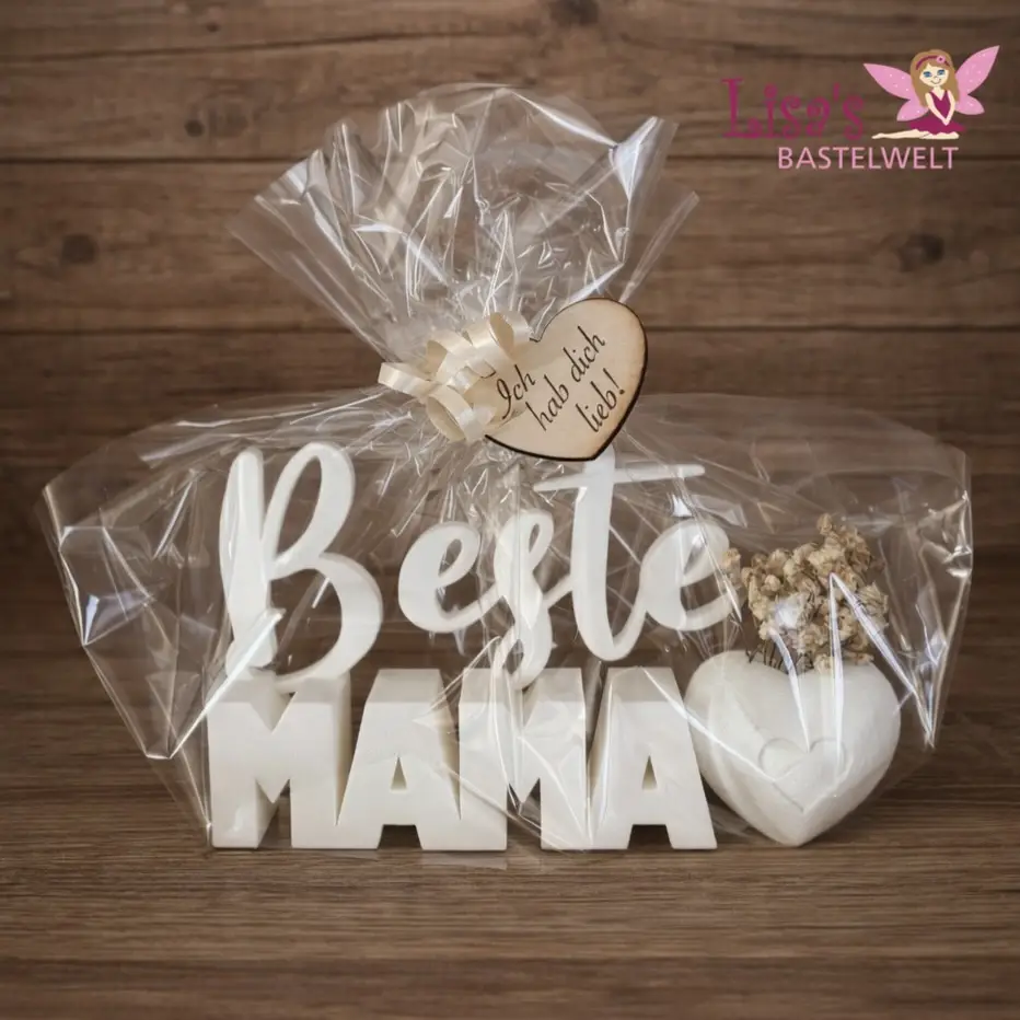 Dekoration „Beste Mama“ - 3D Druck – Bild 3
