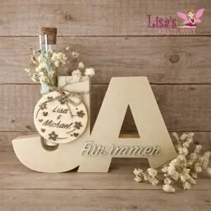 3D Druck „JA - Für immer“ - Geldgeschenk