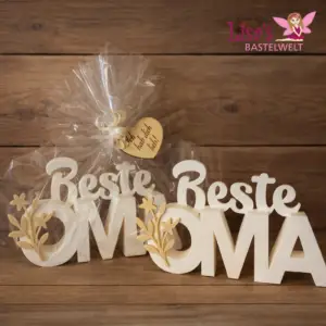 Dekoration „Beste Oma“ - 3D Druck