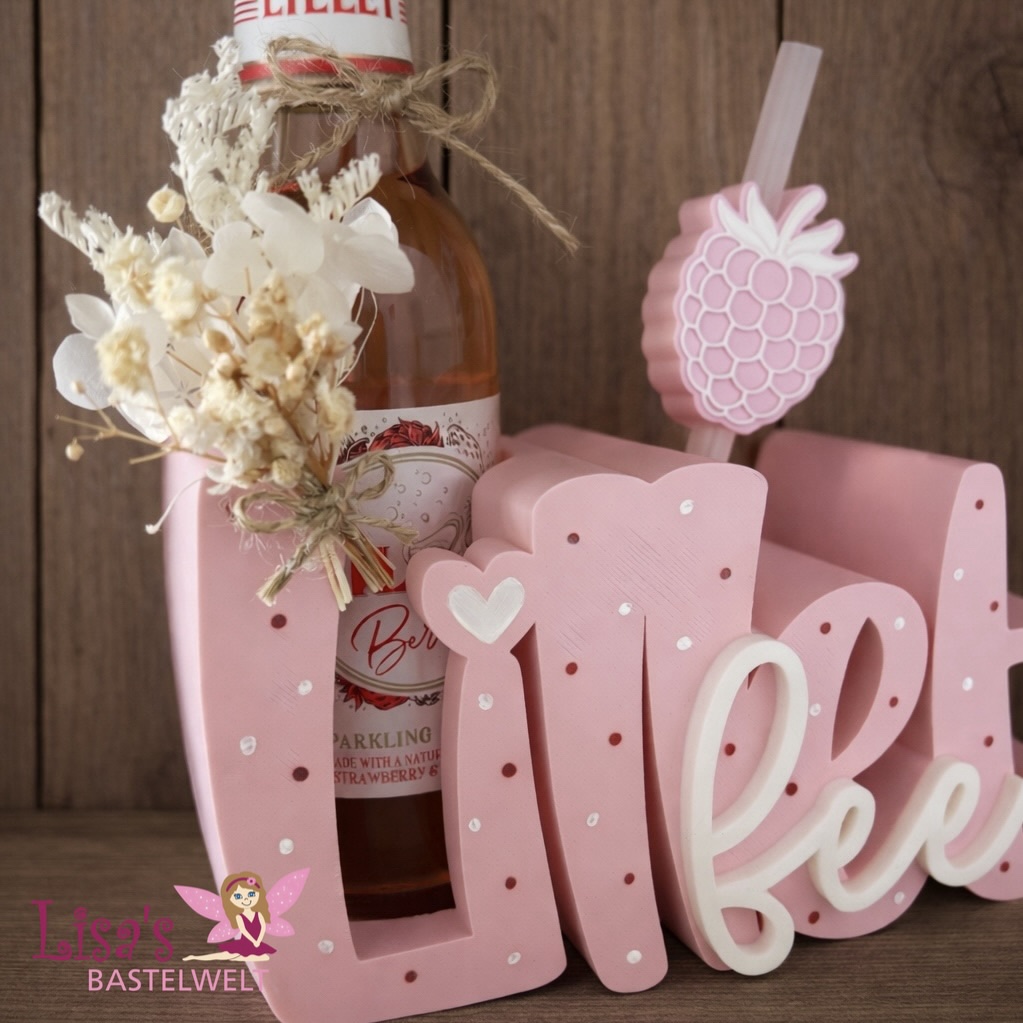 Dekorativer Flaschenhalter „Lilletfee“ – Bild 2