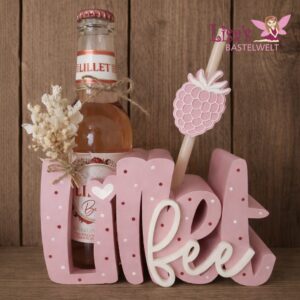 Dekorativer Flaschenhalter „Lilletfee“