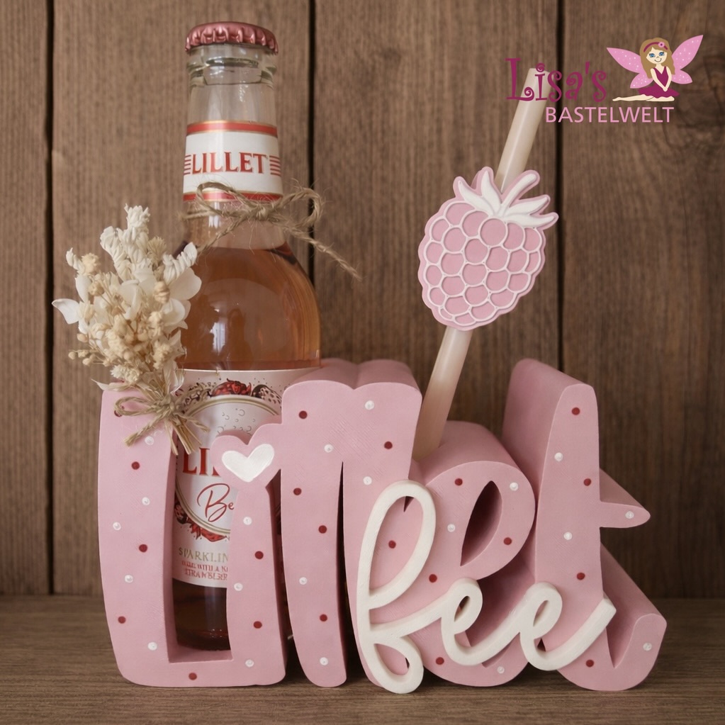 Dekorativer Flaschenhalter „Lilletfee“