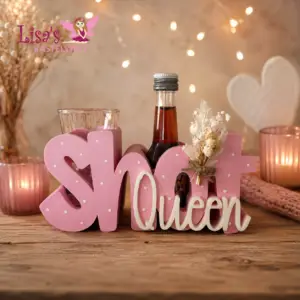 Deko-Flaschenhalter „Shot Queen“