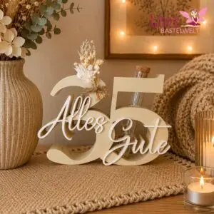 Alles Gute - Geldgeschenk zum 35. Geburtstag