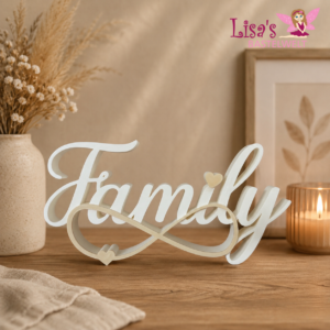 Dekoration - Family mit Unendlichkeitszeichen