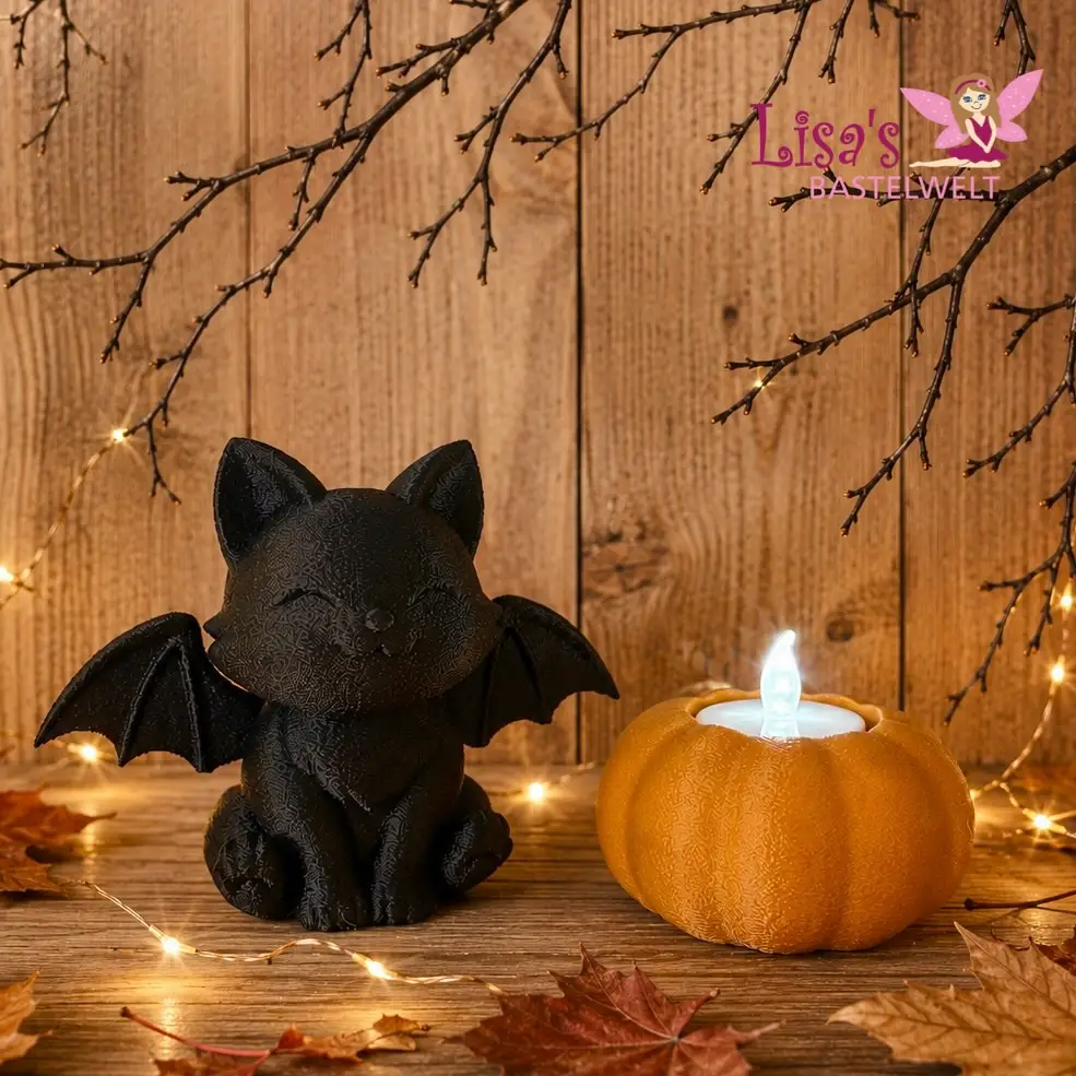 Halloween-Deko-Set 🐈⬛🎃